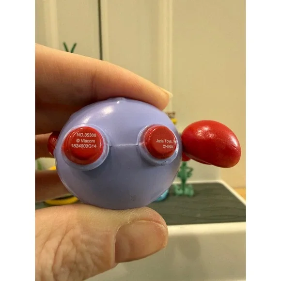 SpongeBob Squarepants Lot Metal Mr Krabs Figures Mystery Mini Build Krusty Krab - Picture 8 of 15